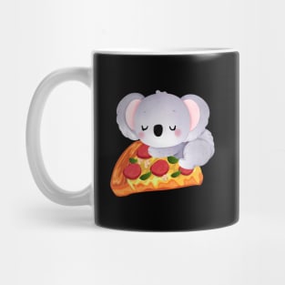 Cute Koala eats pizza perfect gift for pizza and koala lovers and pizza addicts Mug